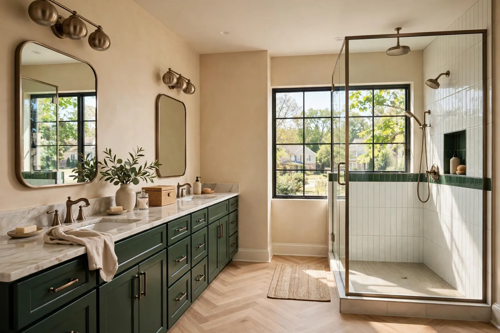 Bathroom Layout Redesign —  Primary Bath Layout Redesign in Wakefield by Waldorf Bathroom Remodeling Company