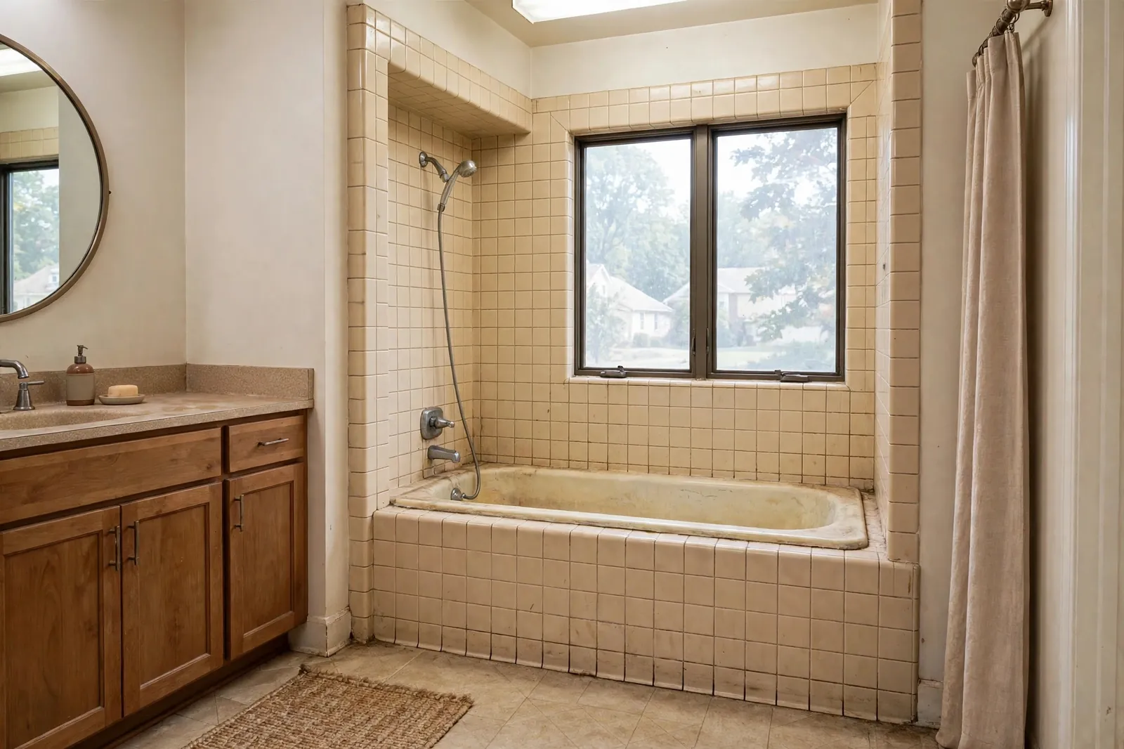 Before photo, Bathtub Replacement and Installation in Dorchester, by Waldorf Bathroom Remodeling Company