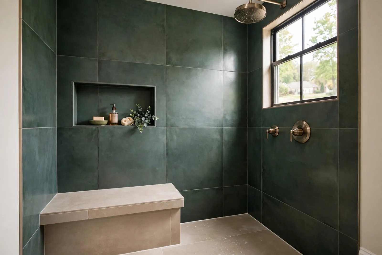 Shower Remodeling —  Shower Remodel in Pinefield by Waldorf Bathroom Remodeling Company