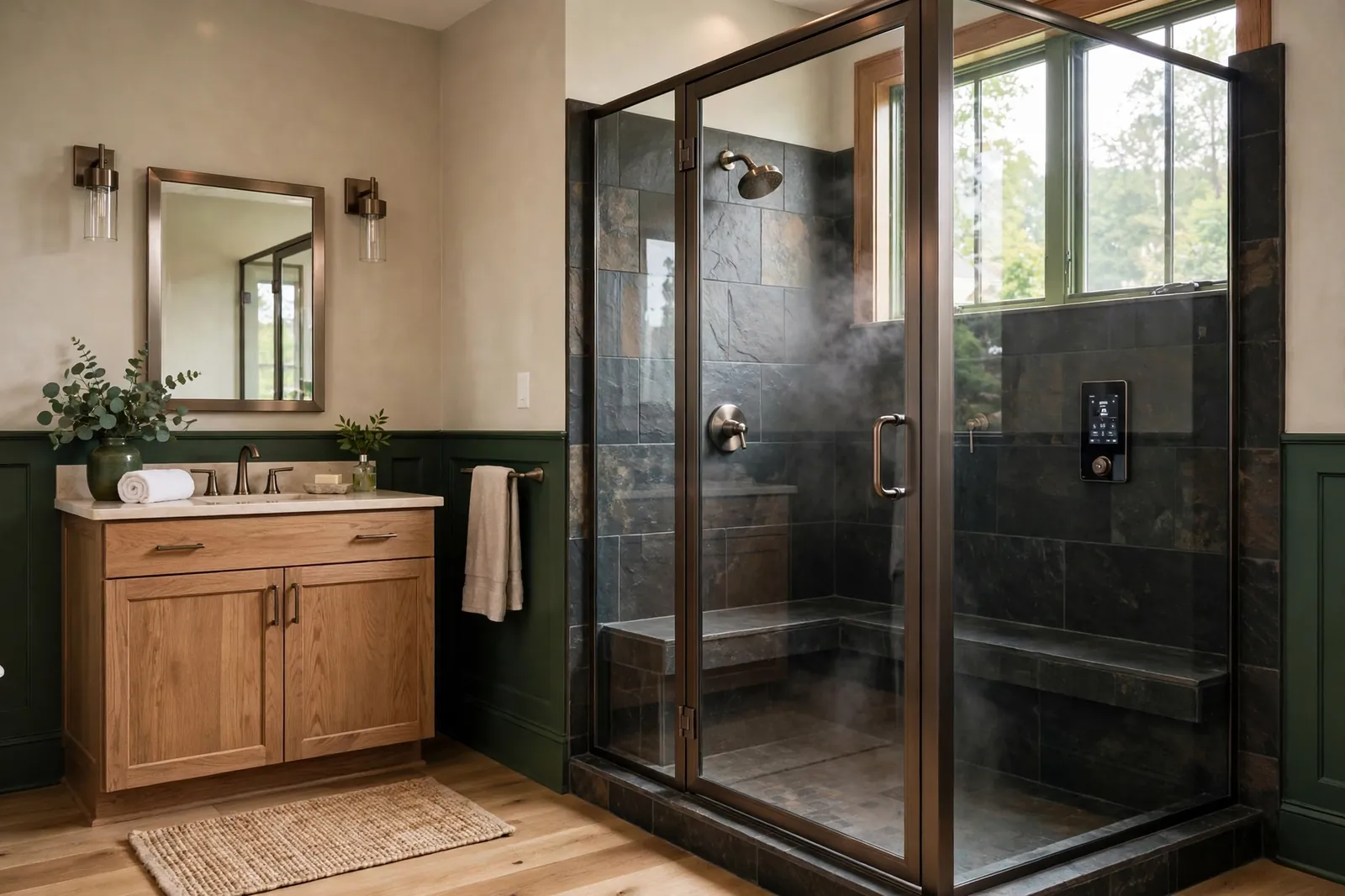 Steam Shower Installation —  Steam Shower Installation in Carrington by Waldorf Bathroom Remodeling Company